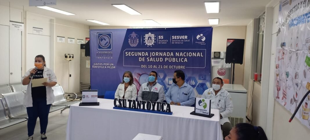 Coadyuva ayuntamiento en  acciones de salud