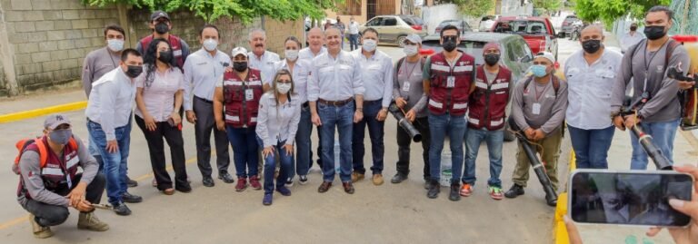 Llevan acciones de Fumigación a Instituciones Educativas de Ciudad Madero