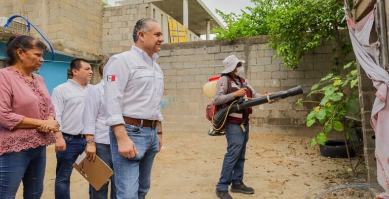 Intensa jornada de Fumigación por todo Ciudad Madero