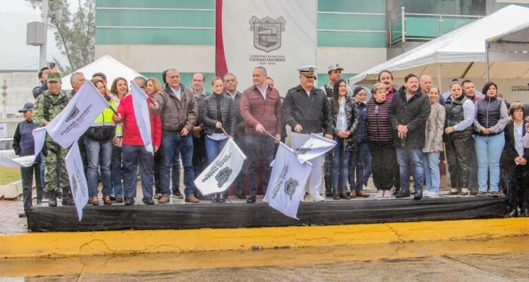 Dan Banderazo a Operativo de Seguridad del Buen Fin y Decembrino en Ciudad Madero