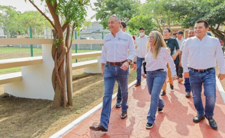 Promueven en Ciudad Madero la convivencia familiar a través de Espacios Públicos