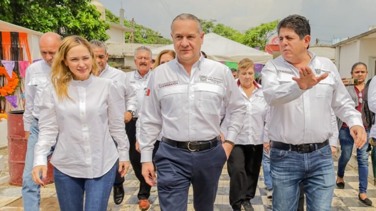 Gobierno de Adrián Oseguera dignifica panteones municipales  