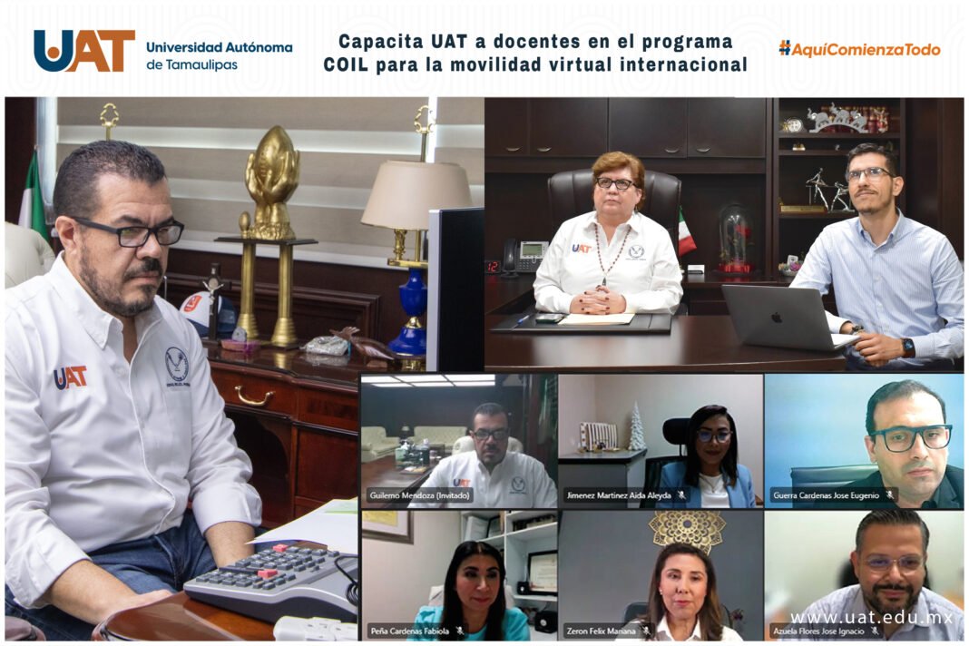 Capacita UAT a docentes en el programa COIL de movilidad virtual internacional