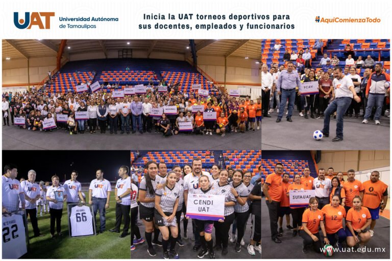 Reactiva UAT torneos deportivos para sus docentes, empleados y directivos￼