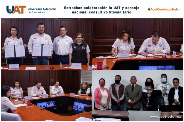 Firma acuerdo la UAT con el Consejo Nacional Consultivo Fitosanitario