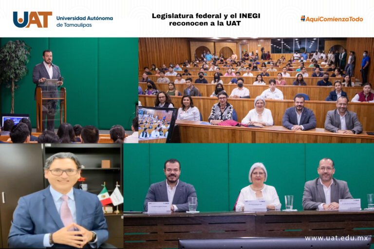Legislatura federal y el INEGI reconocen a la UAT￼