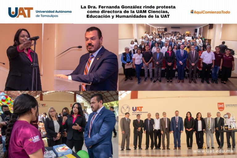 La Dra. Fernanda González rinde protesta como directora de la UAMCEH