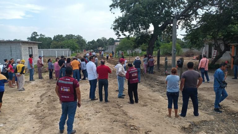 Vecinos del sector Portes Gil en Altamira se manifiestan ante  invasión de área