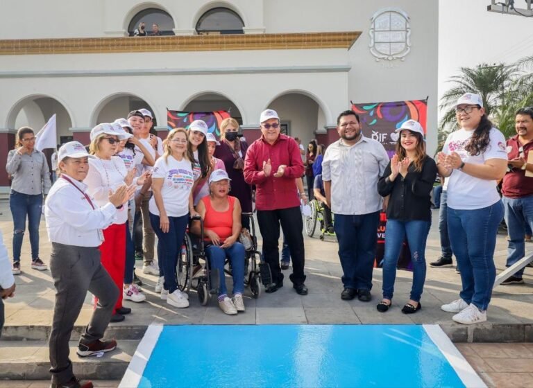 REHABILITA DIF ALTAMIRA ESPACIOS PÚBLICOS EN FAVOR DE PERSONAS CON DISCAPACIDAD