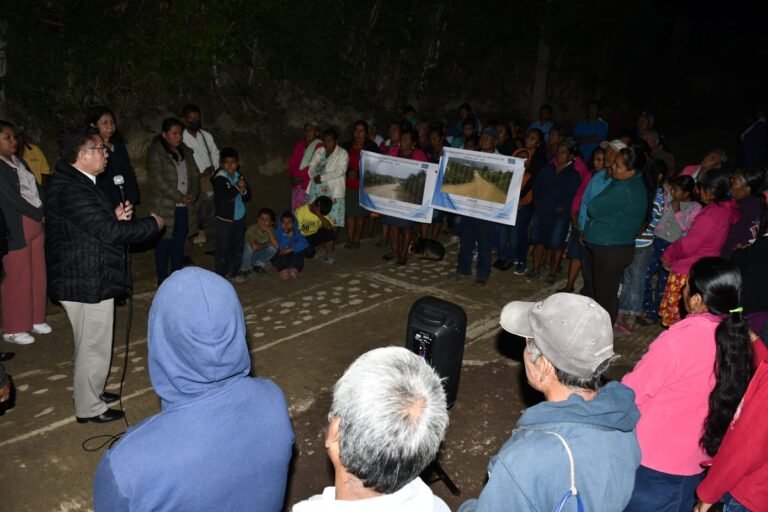 Ayuntamiento de Tantoyuca inaugura rehabilitación de camino rural