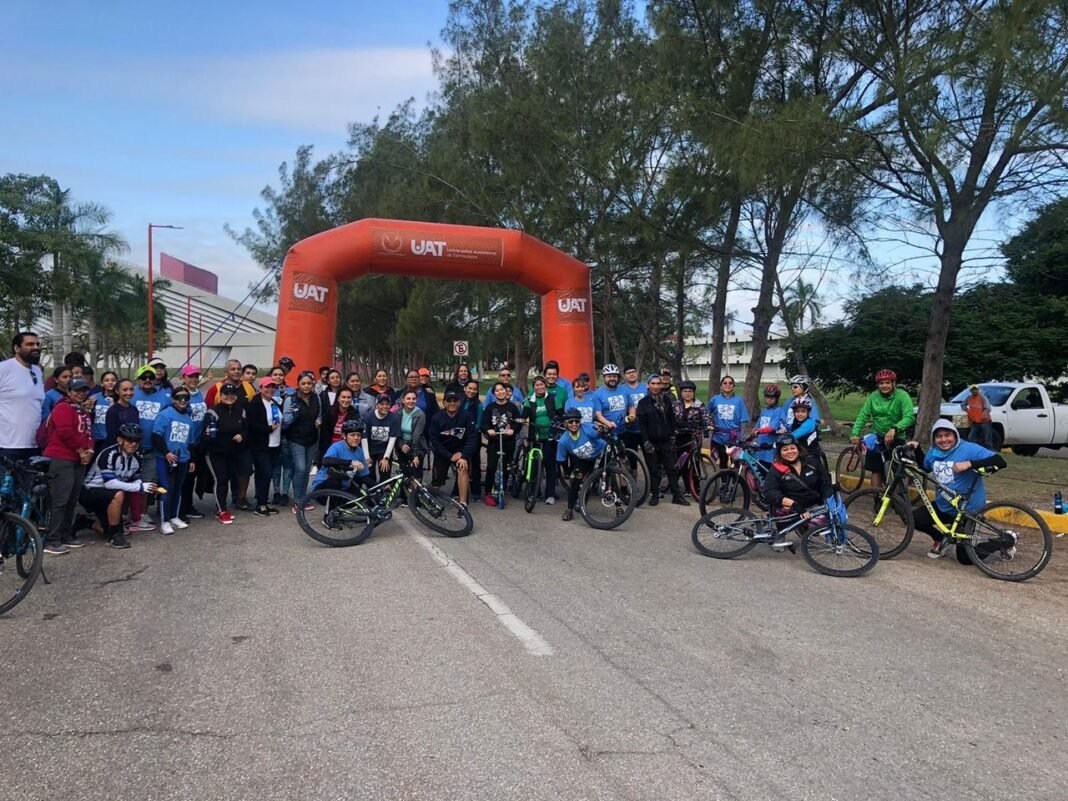 Realiza UAT actividad sobre ruedas por una movilidad sustentable 
