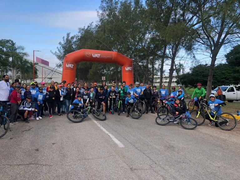 Realiza UAT actividad sobre ruedas por una movilidad sustentable 