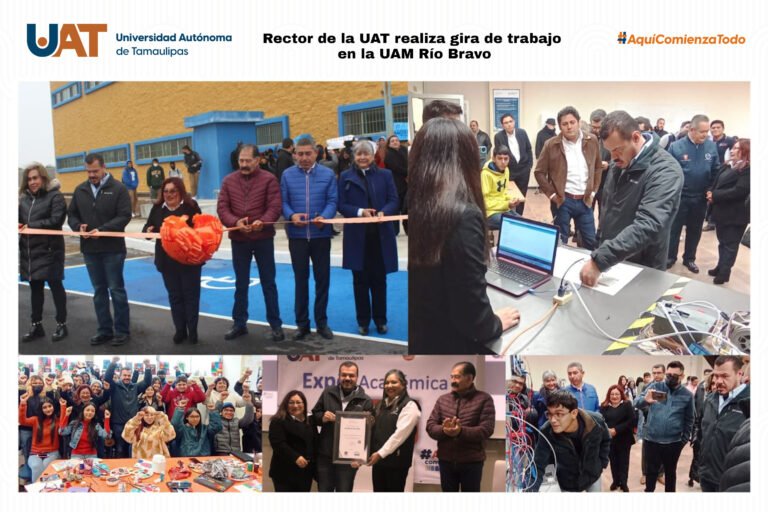 Realiza rector de la UAT gira de trabajo en la UAM Río Bravo