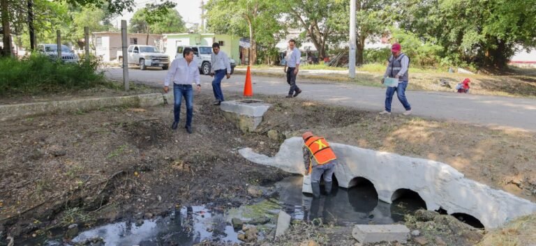 Ni un paso atrás en el mantenimiento de canales de Ciudad Madero