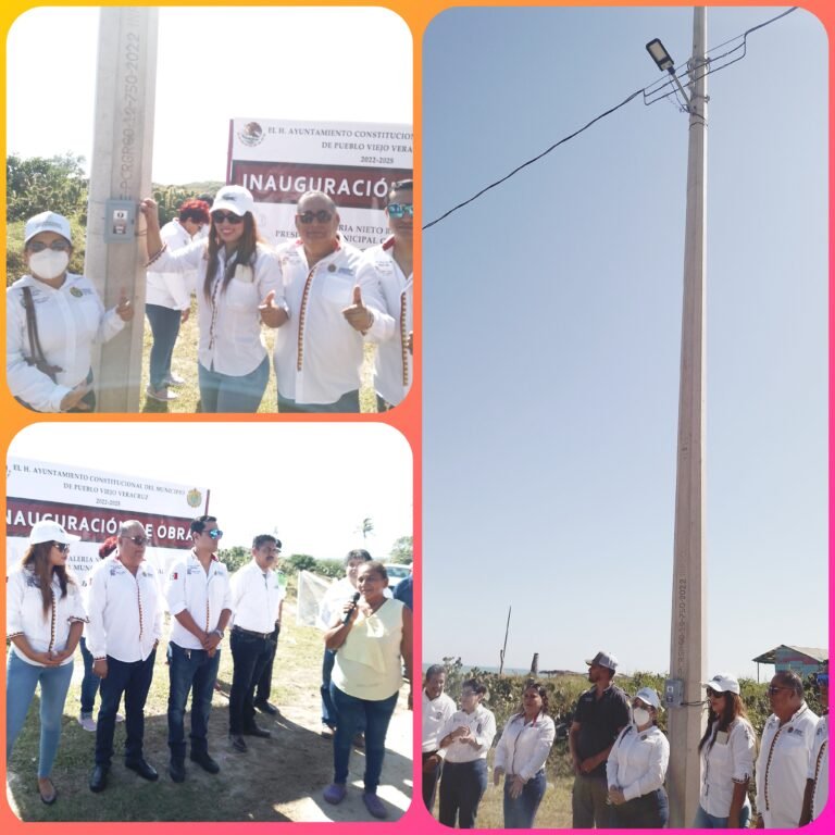 INAUGURA VALERIA NIETO IMPORTANTES OBRAS DE INFRAESTRUCTURA&nbsp;
