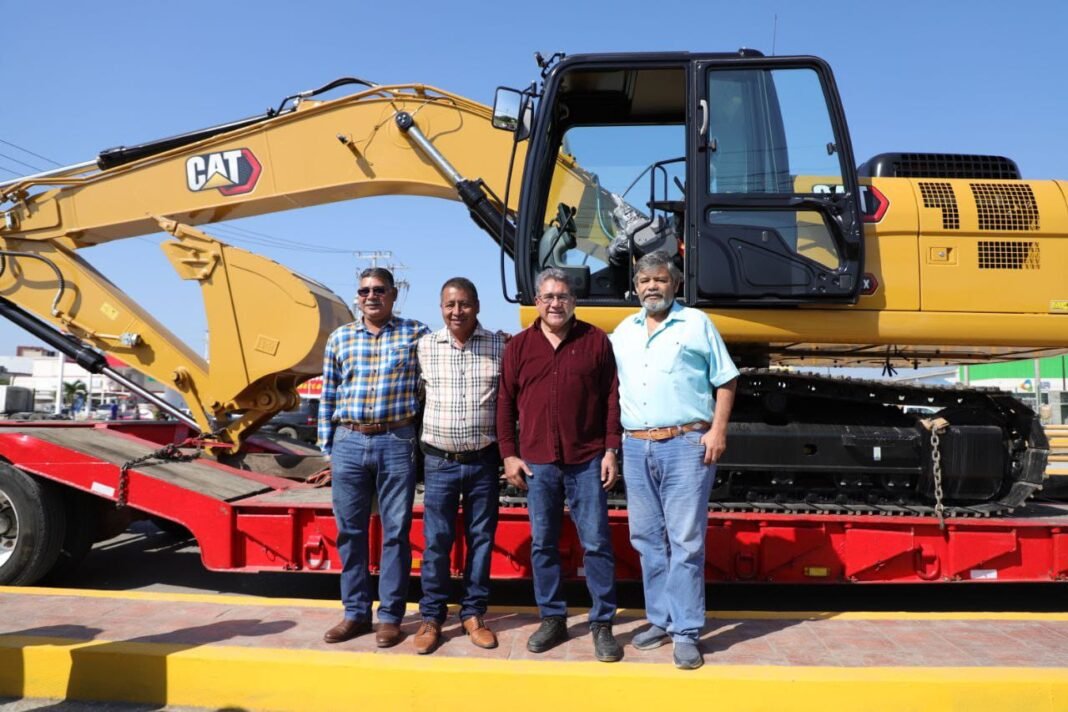 INVERSIÓN HISTÓRICA EFECTÚA GOBIERNO DE ALTAMIRA EN MAQUINARIA PESADA PARA INICIAR EL 2023
