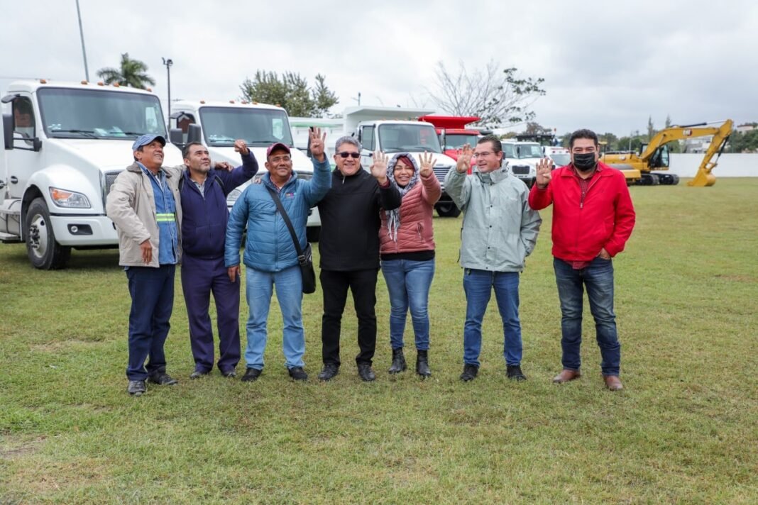ANTES DE CONCLUIR EL AÑO EN MARCHA NUEVOS CAMIONES DE VOLTEO: AMM