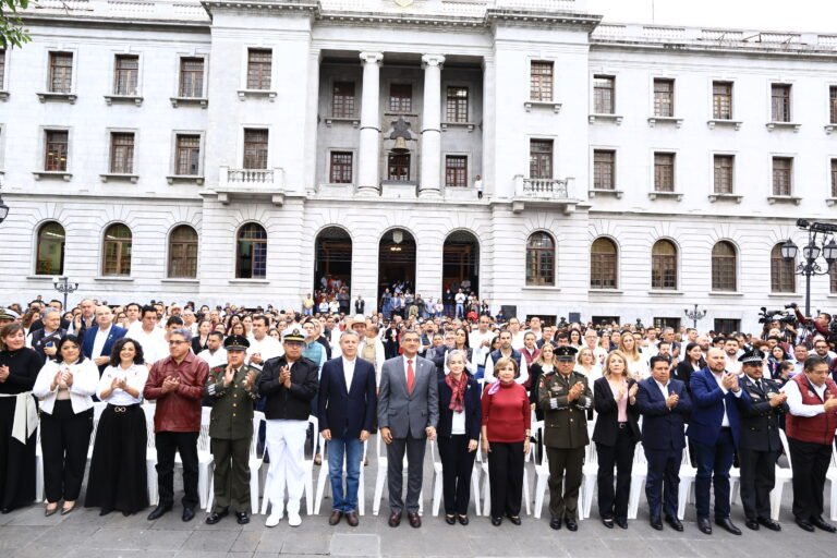 Preside gobernador ceremonia cívica y Mesa de Seguridad en Tampico