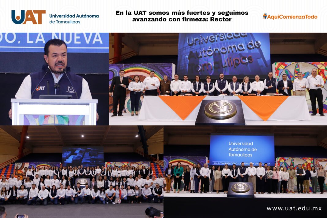 <strong>“En la UAT somos más fuertes y seguimos avanzando con firmeza”: Rector</strong>