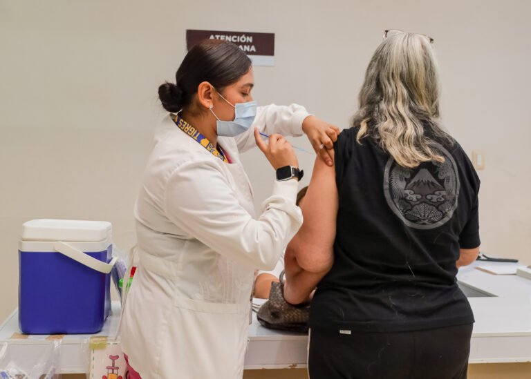 Instalan módulo de vacunación contra la Influenza en Ayuntamiento de Ciudad Madero