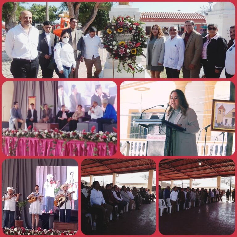 SOLEMNE CONMEMORACIÓN DEL 269  ANIVERSARIO DE LA FUNDACIÓN DE TAMPICO ALTO 