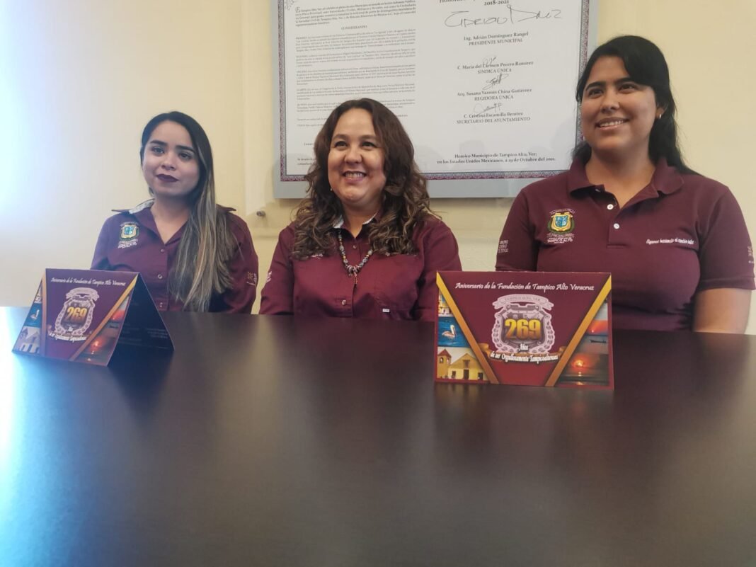 Todo listo para la celebración del 269 aniversario de la fundación de Tampico Alto