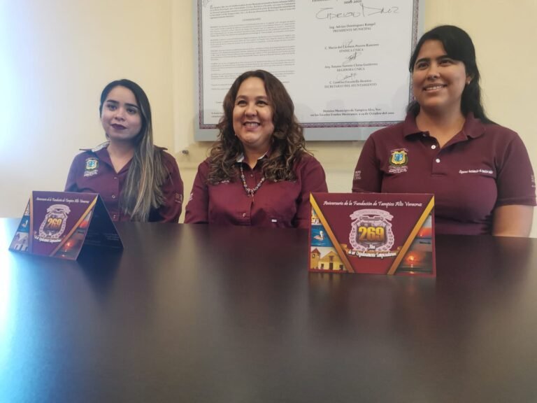 Todo listo para la celebración del 269 aniversario de la fundación de Tampico Alto