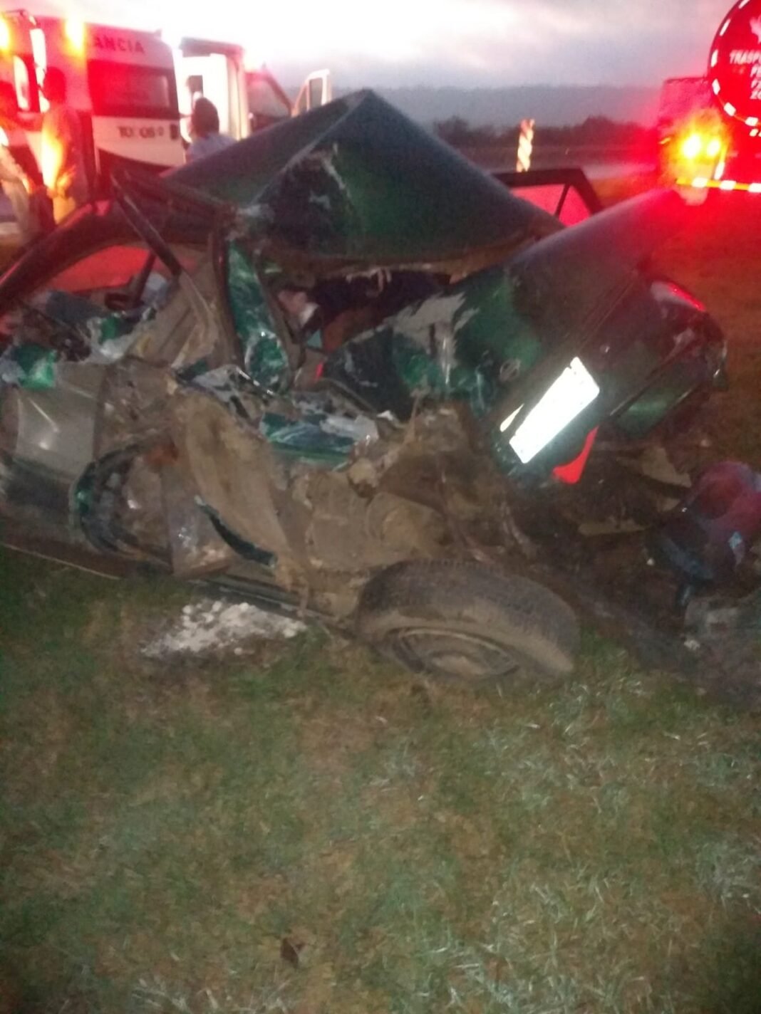 Terrible choque en la carretera Tampico-Mante, dos personas graves.
