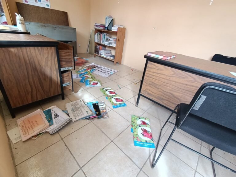 De nueva cuenta malvivientes roban escuela en Altamira