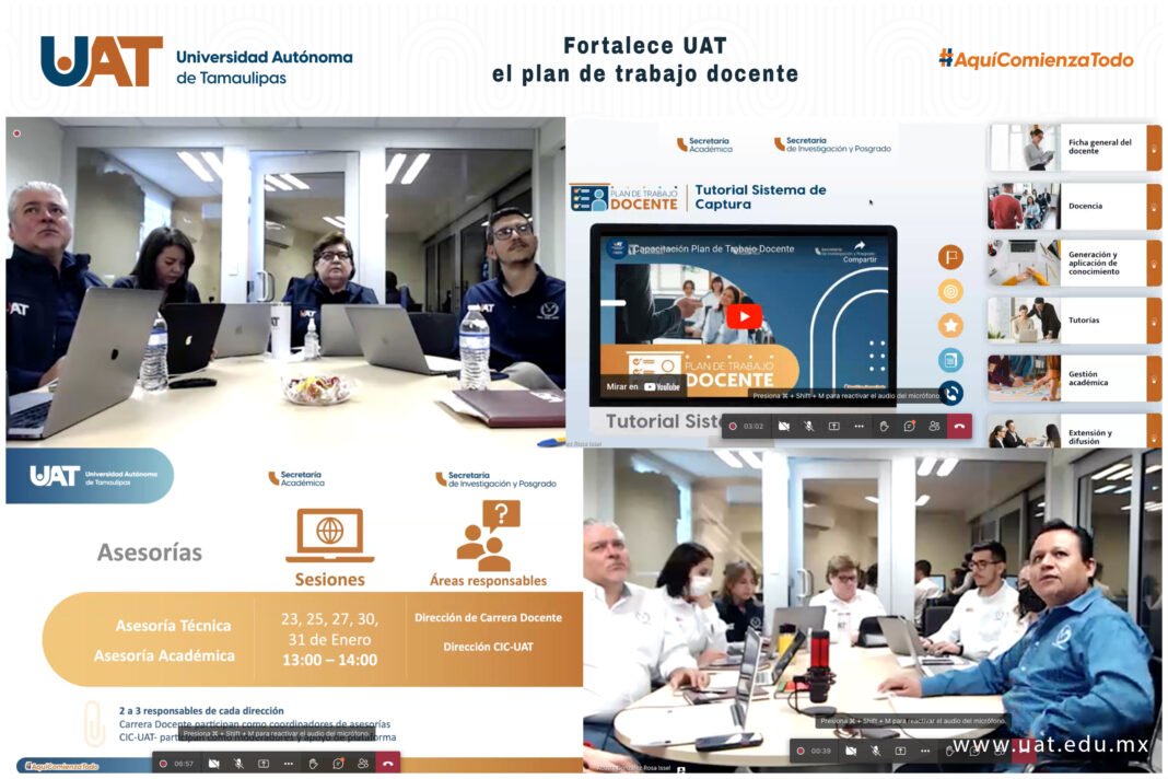 <strong>Fortalece UAT el plan de trabajo docente</strong>