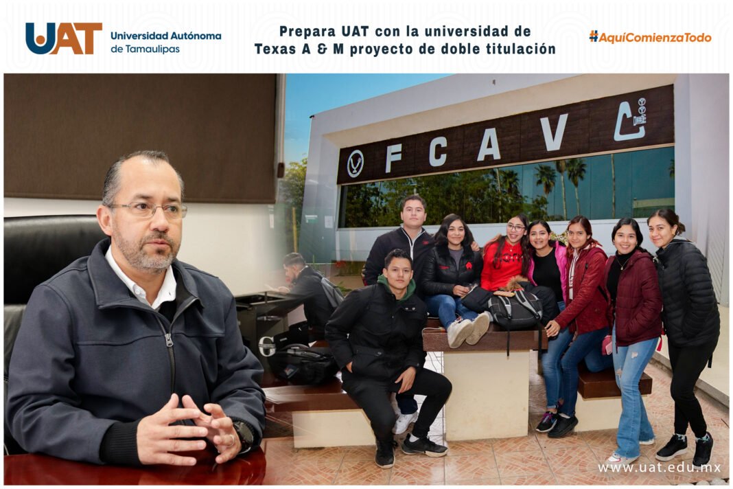 <strong>Prepara la UAT y la Universidad Internacional Texas A&M proyecto de doble titulación</strong>
