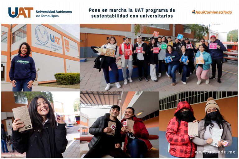 Pone en marcha la UAT el programa de sustentabilidad con universitarios