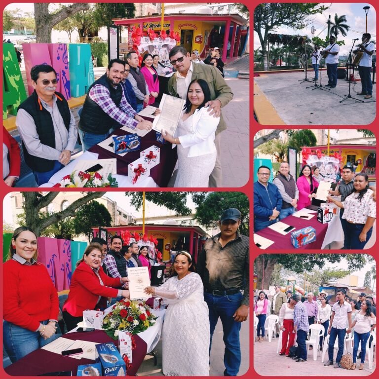 FORMALIZAN SU UNIÓN  17 PAREJAS EN OZULUAMA