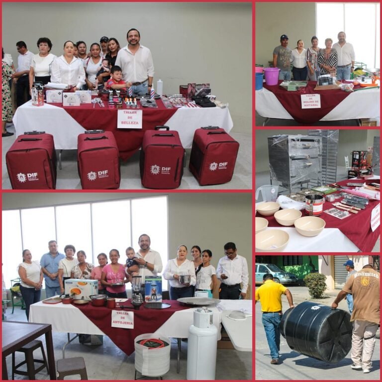 EN EL HIGO, ENTREGAN EQUIPO Y MATERIALESPARA LA CREACION DE MICRO EMPRESAS