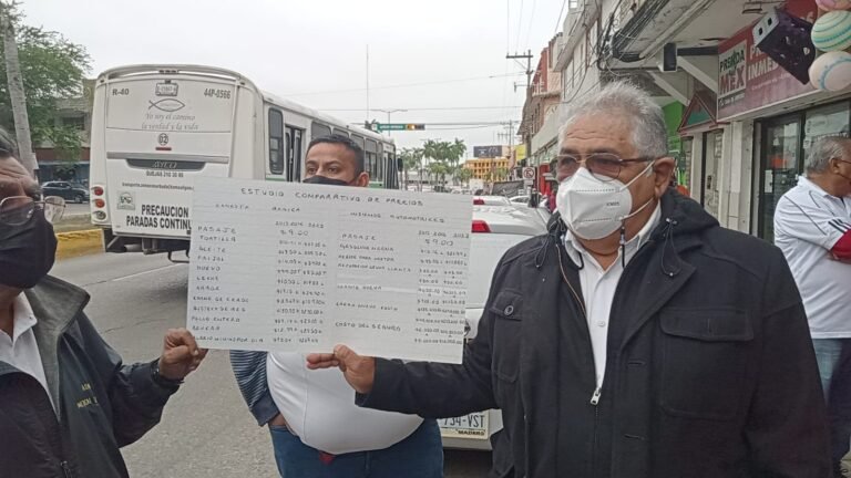 Los choferes somos humanos no extraterrestres, urge aumentar el pasaje; RDR