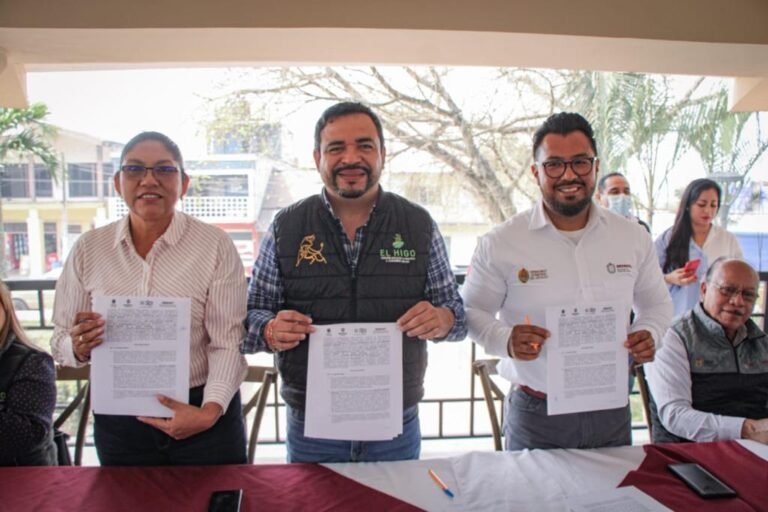 FIRMA ALCALDE DE EL HIGO IMPORTANTES CONVENIOS DE COORDINACIÓN EN SALUD