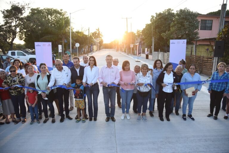 Inaugura Chucho Nader Importante Obra de Pavimentación en la Borreguera
