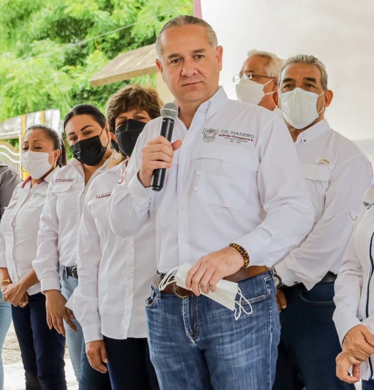 Adelante Ciudad Madero con programa de mantenimiento en áreas verdes