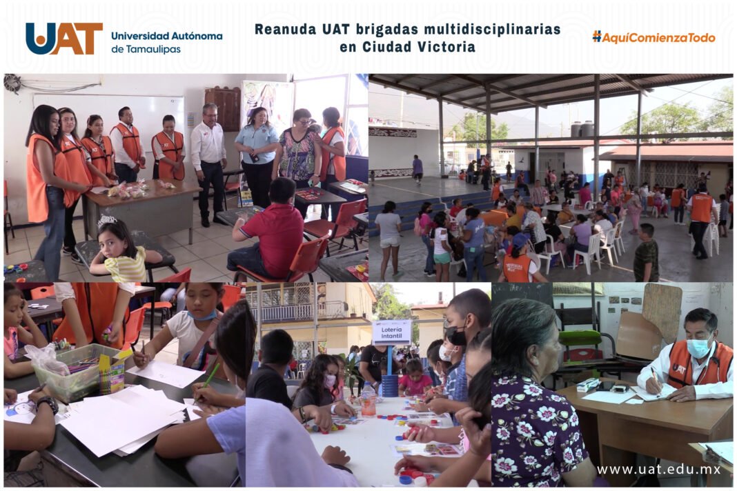 <strong>Reanuda UAT brigadas multidisciplinarias en Ciudad Victoria</strong>