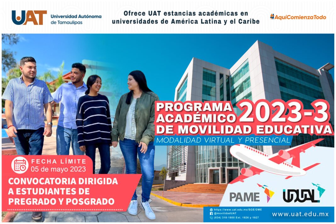 <strong>Ofrece la UAT programa de estancias académicas en universidades de América Latina y el Caribe</strong>