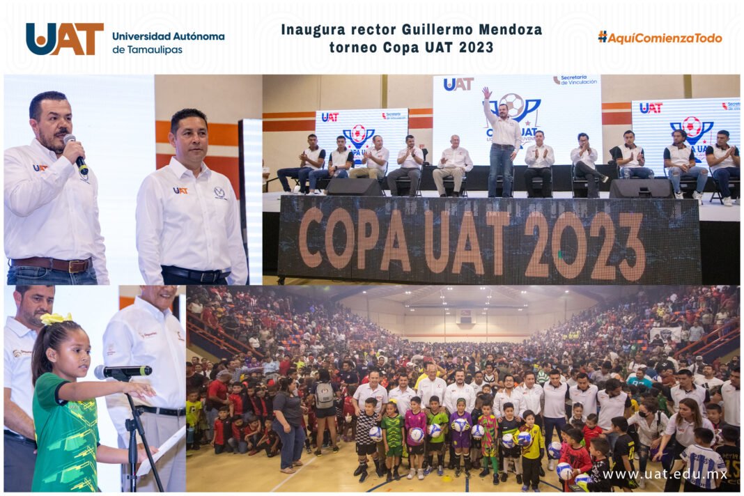 <strong>Inaugura Rector Guillermo Mendoza la Copa UAT 2023</strong>