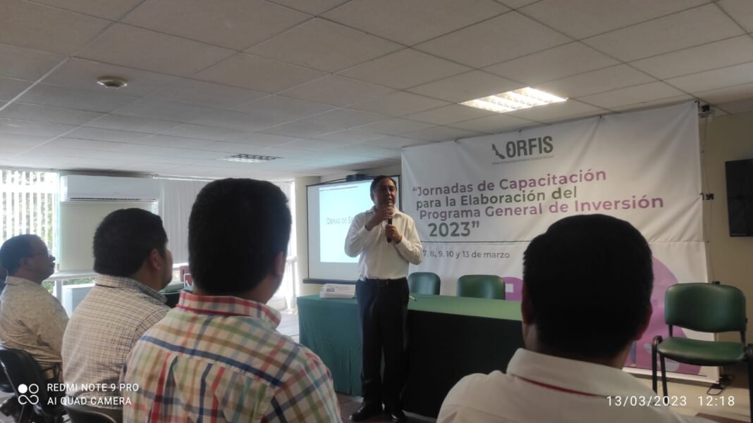 ASISTE ALCALDE DE TEMPOAL A JORNADA DE CAPACITACION EN EL ORFIS