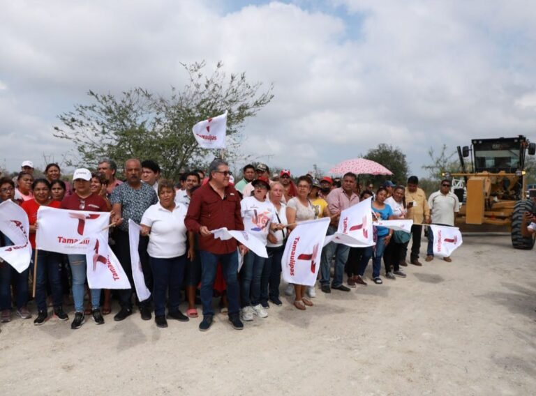 ARRANCA ARMANDO MARTÍNEZ MANRÍQUEZ 23 KILÓMETROS DE REHABILITACIÓN DE CAMINOS EN ZONA RURAL DE ALTAMIRA