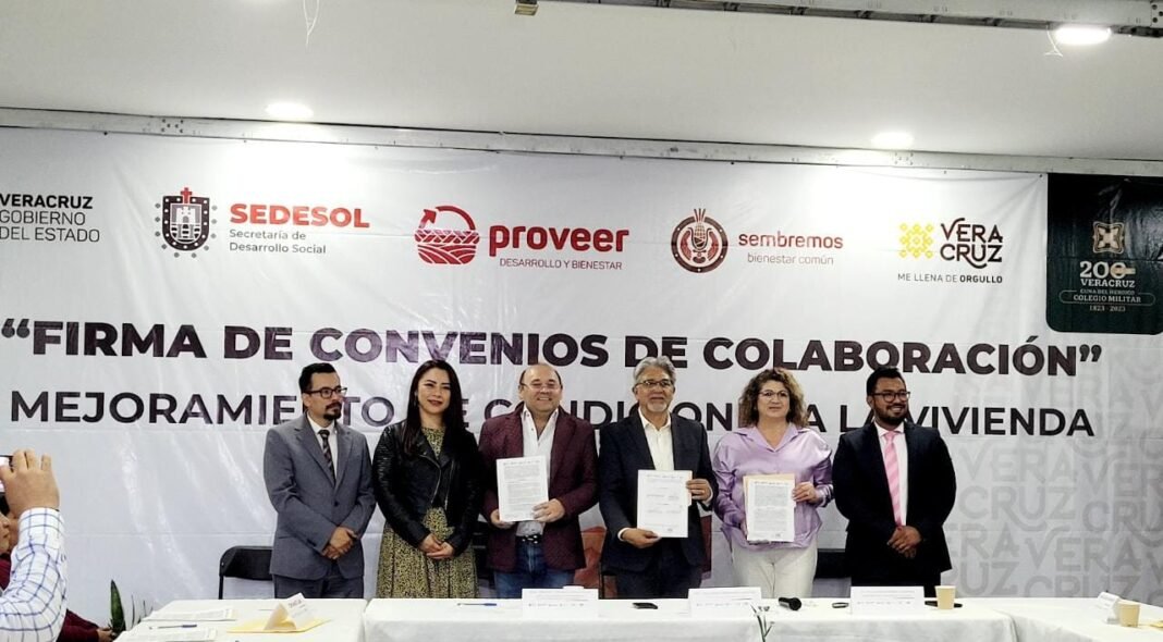 AGRADECE ÓSCAR GUZMÁN APOYO DEL GOBERNADOR EN LA INCLUSIÓN DEL MEJORAMIENTO A LA VIVIENDA