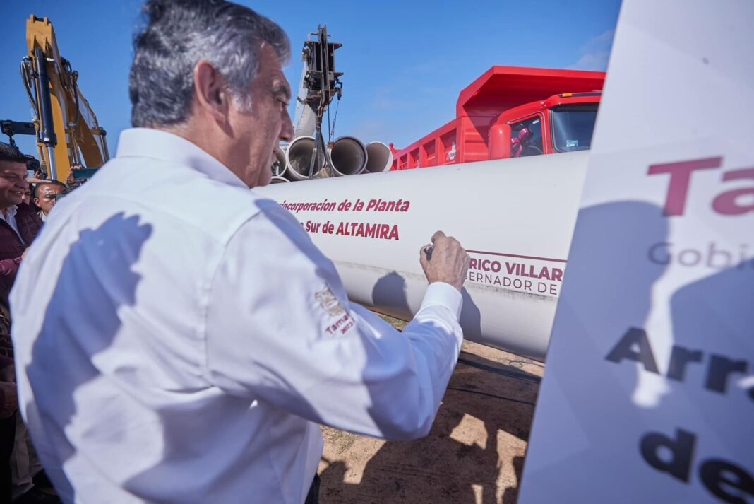 <strong>Obras de infraestructura hidráulica prioridad para el bienestar de las y los tamaulipecos</strong>