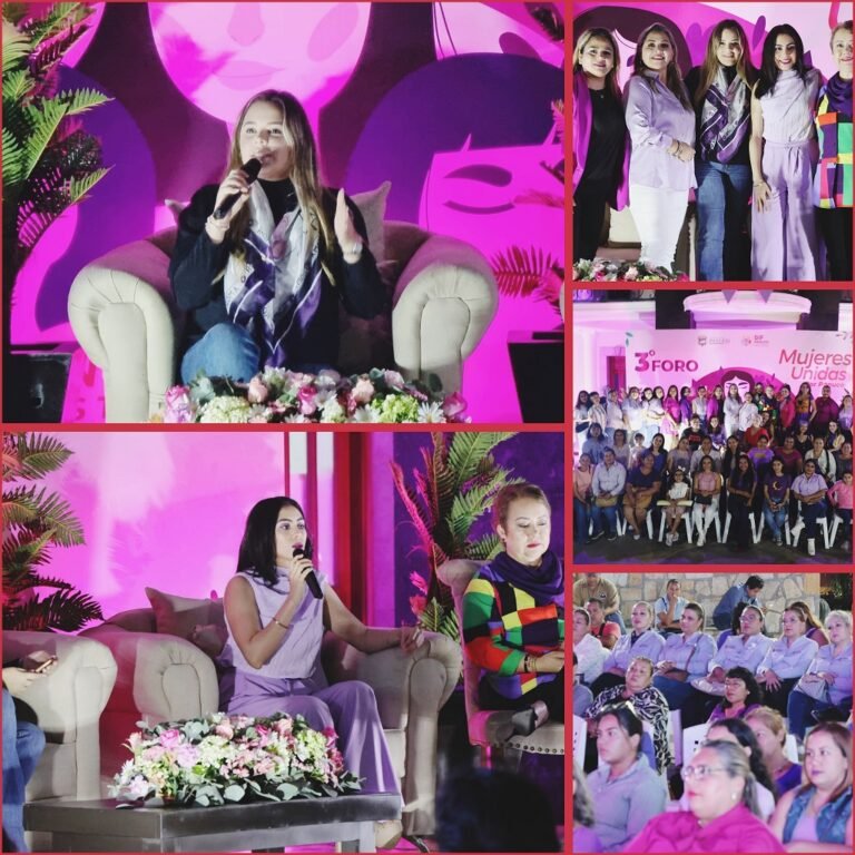 Denisse Guzmán González encabeza el TercerForo de Mujeres Unidad Por Pánuco