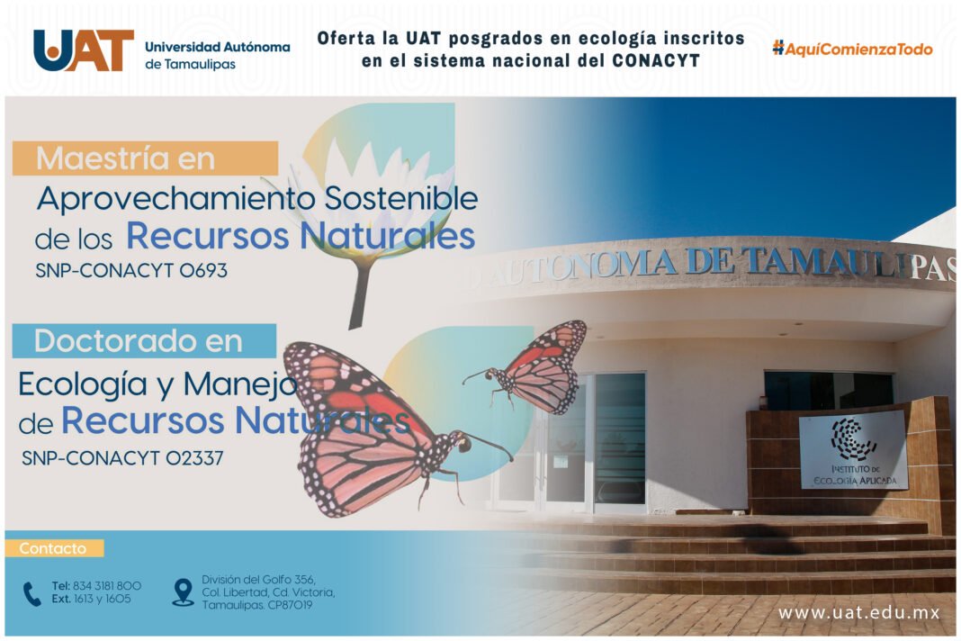 <strong>Promueve la UAT posgrados en ecología inscritos en el CONACYT</strong>