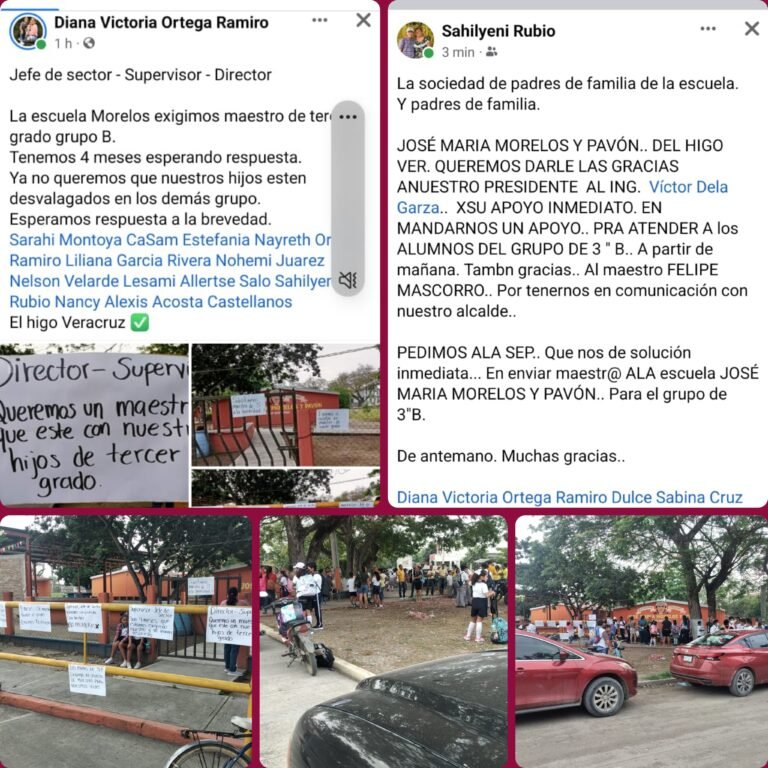 Denuncian madres de familia de El Higo a supervisor escolar