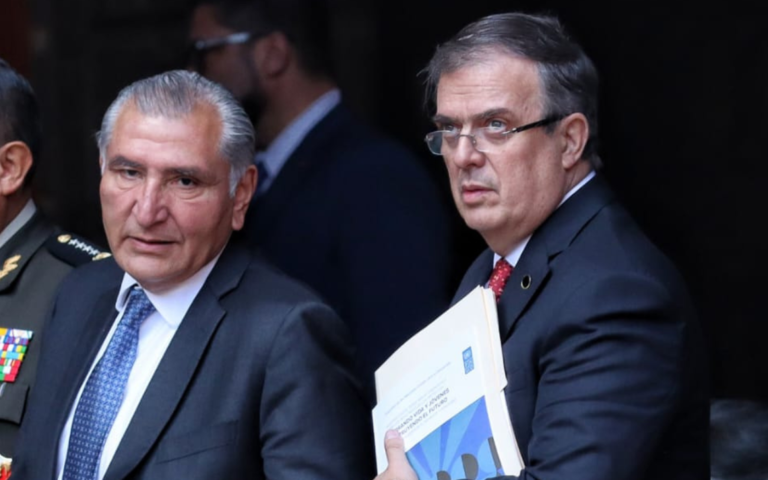 QUE RENUNCIE EBRARD Y ADAN AUGUSTO  POR FALLARLE A MIGRANTES; PAN