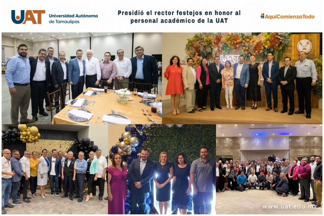 <strong>Presidió el rector festejos en honor al personal académico de la UAT</strong>